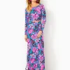 Rompers & Jumpsuits^Lilly Pulitzer Nessi Maxi Set Blue Rhapsody Orchid You Not