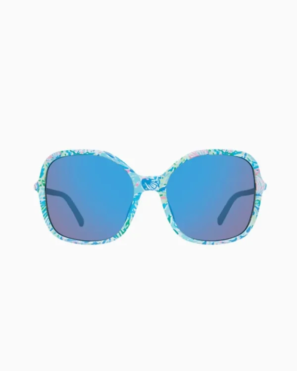 Sunglasses & Eyewear^Lilly Pulitzer Norah Sunglasses Surf Blue Soleil It On Me