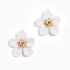 Jewelry^Lilly Pulitzer Oversized Orchid Earrings Flutter White