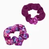 Hats & Hair^Lilly Pulitzer Oversized Scrunchie Set Amarena Cherry Tropical With A Twist