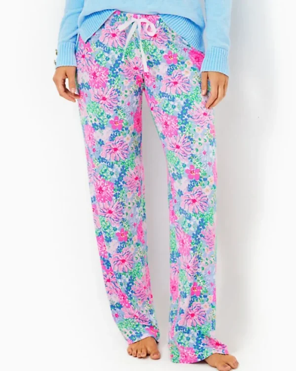 Pajamas^Lilly Pulitzer 30.5" Pajama Knit Pant Multi Lil Soiree All Day