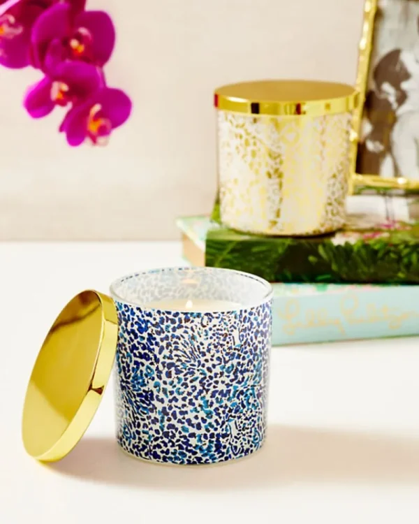 Home Decor^Lilly Pulitzer Printed Candle Resort White Twisted Up