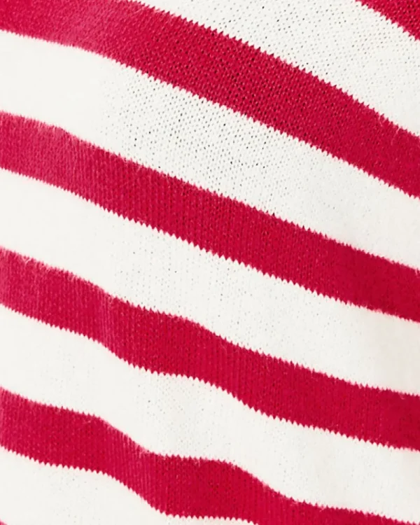 Sweaters & Cardigans^Lilly Pulitzer Quince Sweater Poinsettia Red Cruise Stripe