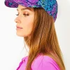 Hats & Hair^Lilly Pulitzer Run Around Hat Aegean Navy Calypso Coast Accessories Small