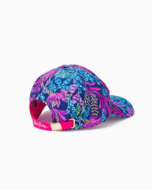 Hats & Hair^Lilly Pulitzer Run Around Hat Aegean Navy Calypso Coast Accessories Small