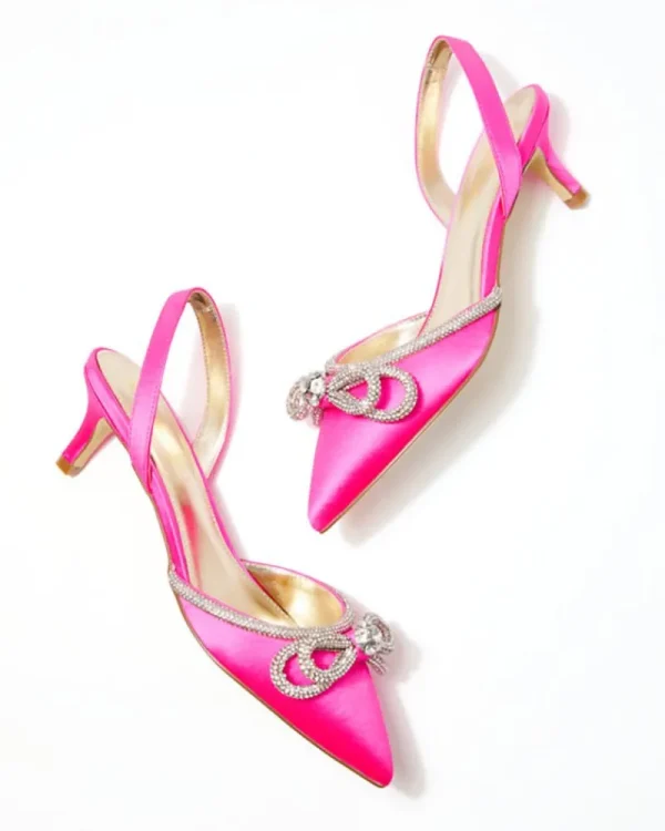 Shoes^Lilly Pulitzer Ryley Slingback Pump Cerise Pink