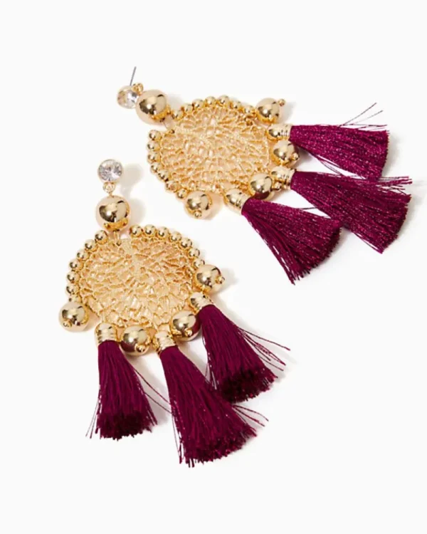 Jewelry^Lilly Pulitzer Sea Dreamer Earrings Amarena Cherry