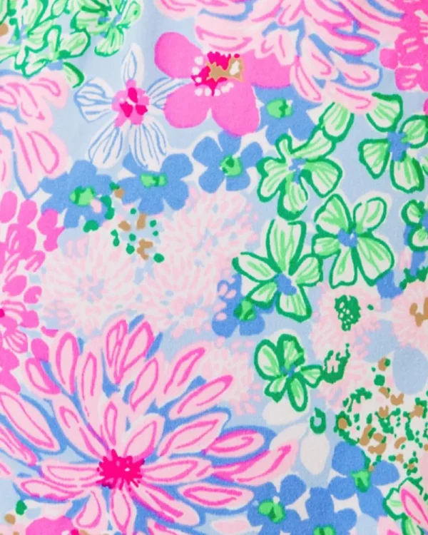 Pajamas^Lilly Pulitzer 4" Sevina Pajama Knit Short Multi Lil Soiree All Day