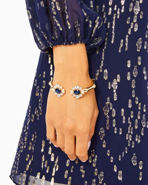 Jewelry^Lilly Pulitzer So Fancy Bracelet Low Tide Navy