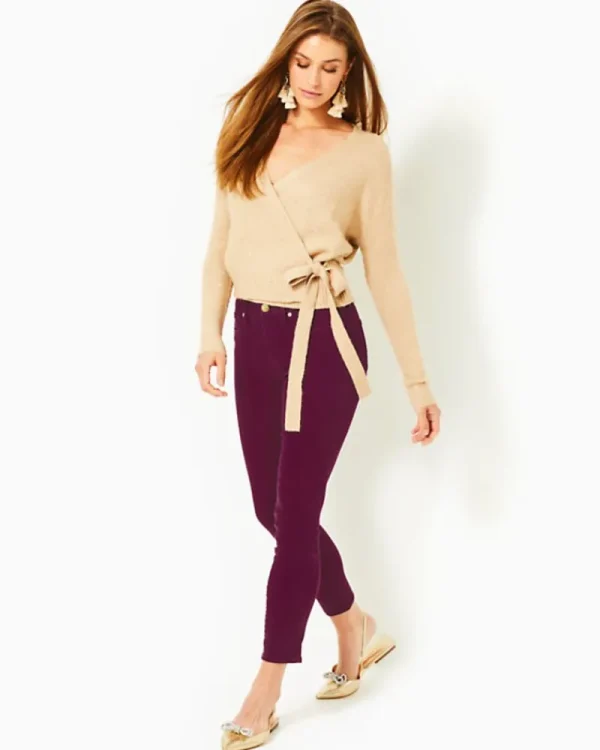 Bottoms^Lilly Pulitzer 29" South Ocean High-Rise Skinny Pant Amarena Cherry
