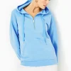 Loungewear^Lilly Pulitzer Suri Hoodie Heathered Frenchie Blue