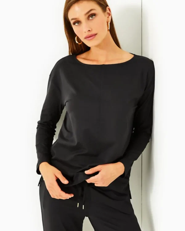 Loungewear^Lilly Pulitzer Upf 50+ Karessa Top Black