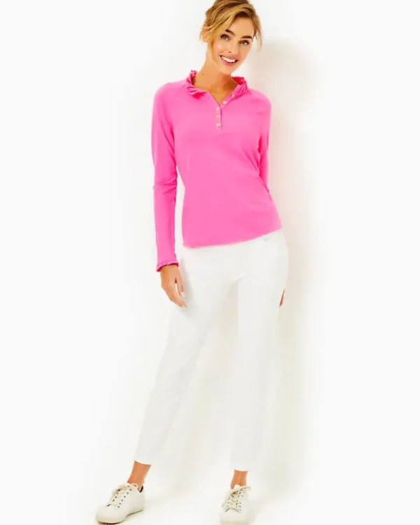 Activewear^Lilly Pulitzer Upf 50+ Luxletic 28" Corso Pant Resort White