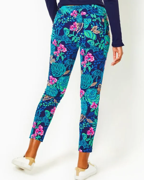 Activewear^Lilly Pulitzer Upf 50+ Luxletic 28" Corso Pant Low Tide Navy Life Of The Party Golf