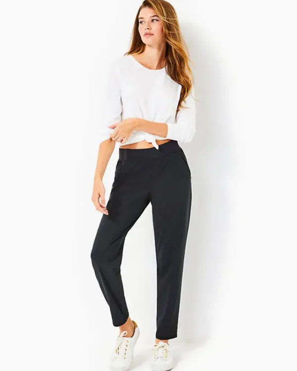 Loungewear^Lilly Pulitzer Upf 50+ Luxletic 28" Run Around Pant Onyx