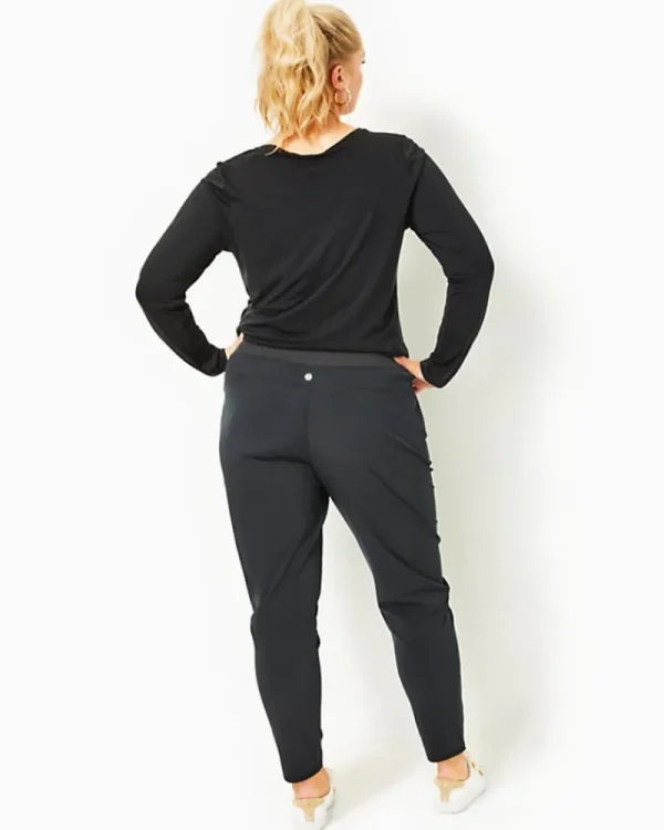 Loungewear^Lilly Pulitzer Upf 50+ Luxletic 28" Run Around Pant Onyx