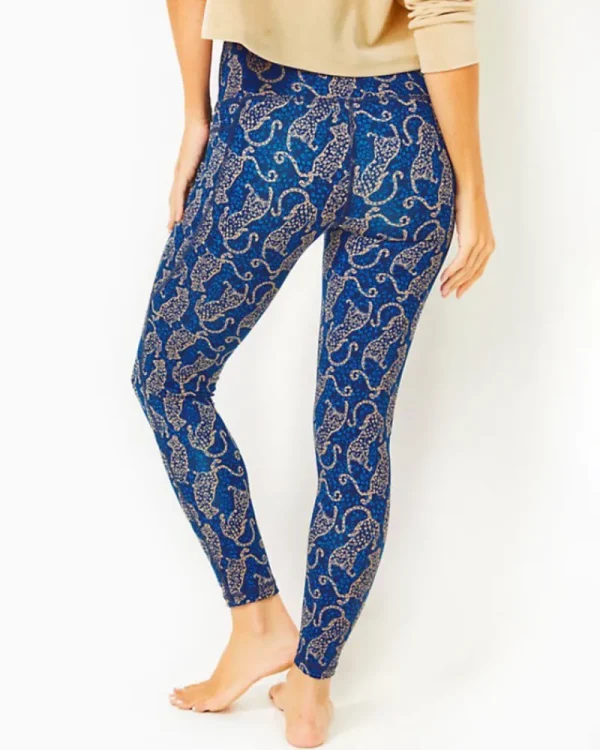 Loungewear^Lilly Pulitzer Upf 50+ Luxletic 26" South Beach High Rise Legging Low Tide Navy Easy To Spot