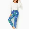 Loungewear^Lilly Pulitzer Upf 50+ Luxletic 26" Weekender High Rise Legging Abaco Blue In Turtle Awe