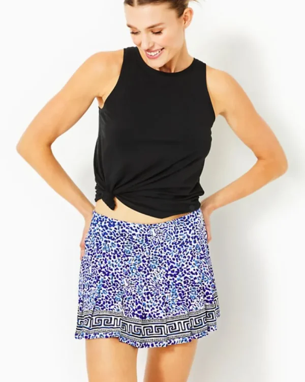 Activewear^Lilly Pulitzer Upf 50+ Luxletic Annora Skort Resort White Twisted Up Engineered Skort