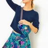 Activewear^Lilly Pulitzer Upf 50+ Luxletic Annora Skort Low Tide Navy Life Of The Party Engineered Skort