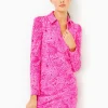 Activewear^Lilly Pulitzer Upf 50+ Luxletic Brickell Dress Cerise Pink Pinkie Promises