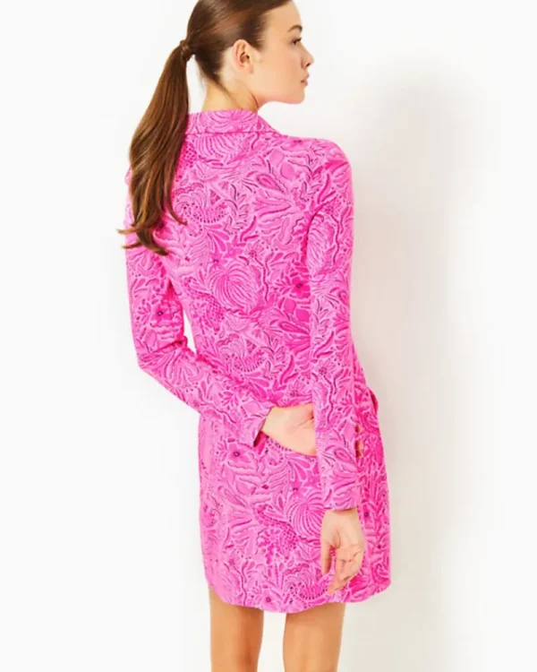 Activewear^Lilly Pulitzer Upf 50+ Luxletic Brickell Dress Cerise Pink Pinkie Promises