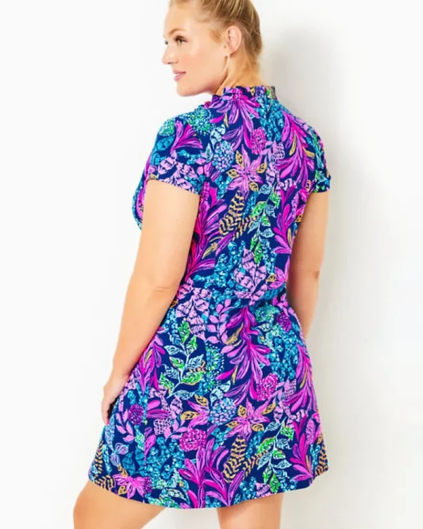 Activewear^Lilly Pulitzer Upf 50+ Luxletic Caicos Dress Aegean Navy Calypso Coast