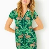 Activewear^Lilly Pulitzer Upf 50+ Luxletic Cayo Costa Dress Evergreen Stir It Up Engineered