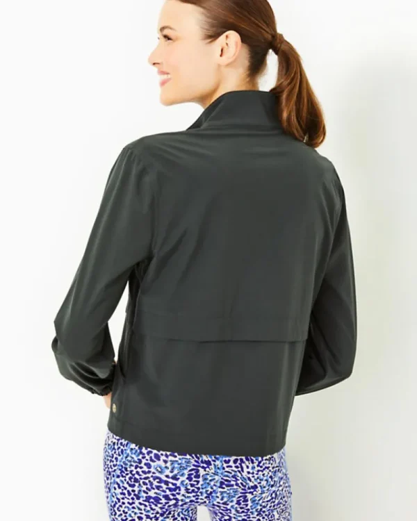 Activewear^Lilly Pulitzer Upf 50+ Luxletic Cocos Performance Jacket Onyx