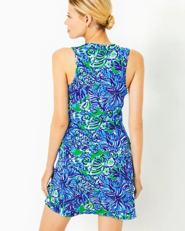 Activewear^Lilly Pulitzer Upf 50+ Luxletic Colada Dress Abaco Blue In Turtle Awe