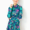 Activewear^Lilly Pulitzer Upf 50+ Luxletic Delmare Dress Low Tide Navy Life Of The Party