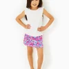 Girls Tops & Bottoms^Lilly Pulitzer Upf 50+ Luxletic Girls Mini Aila Skort Aura Pink Baby Bloomer