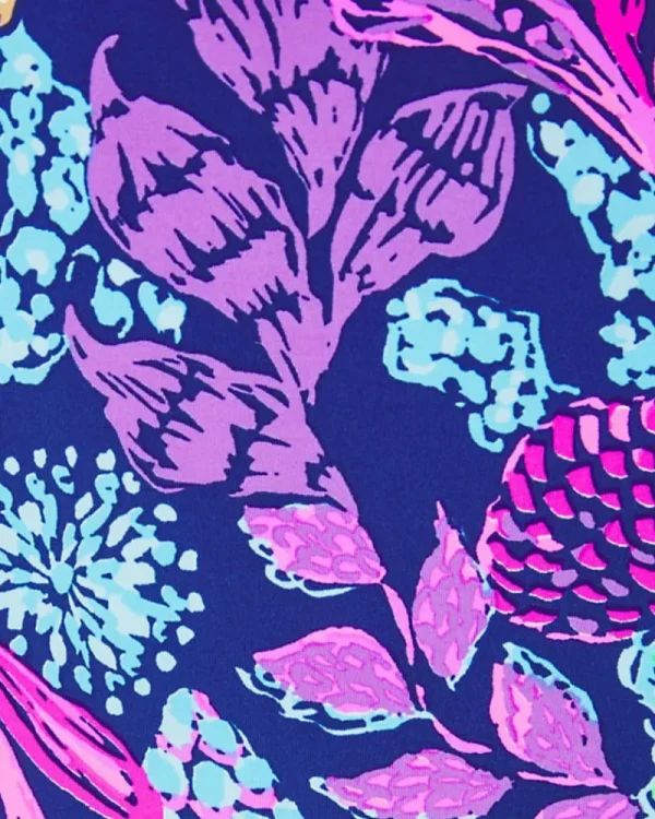 Girls Tops & Bottoms^Lilly Pulitzer Upf 50+ Luxletic Girls Mini Maryana Skort Aegean Navy Calypso Coast