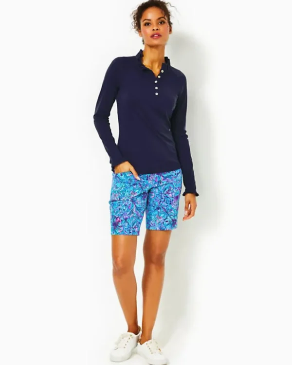 Activewear^Lilly Pulitzer Upf 50+ Luxletic Hutton Polo True Navy