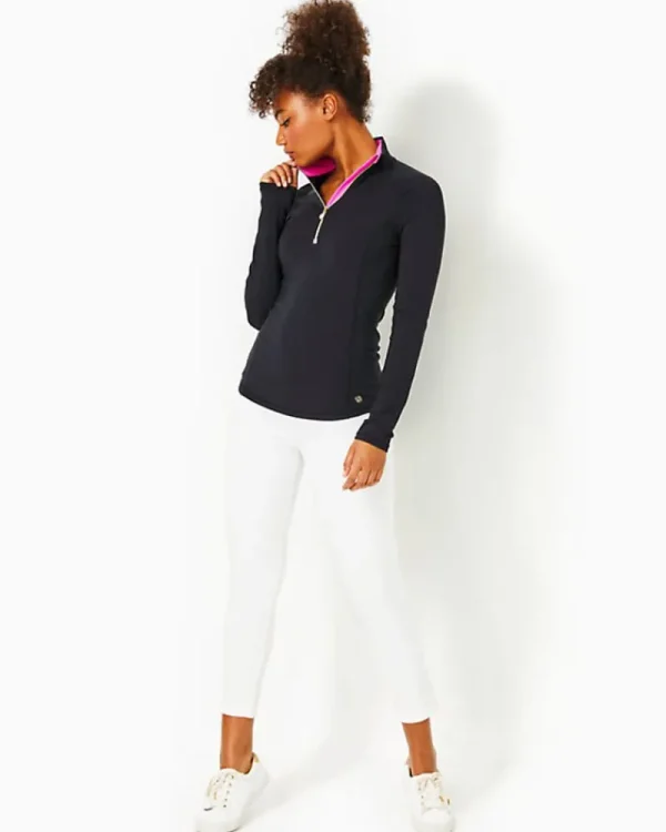 Loungewear^Lilly Pulitzer Upf 50+ Luxletic Justine Pullover Onyx