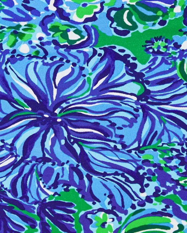 Activewear^Lilly Pulitzer Upf 50+ Luxletic Maryana Skort Abaco Blue In Turtle Awe