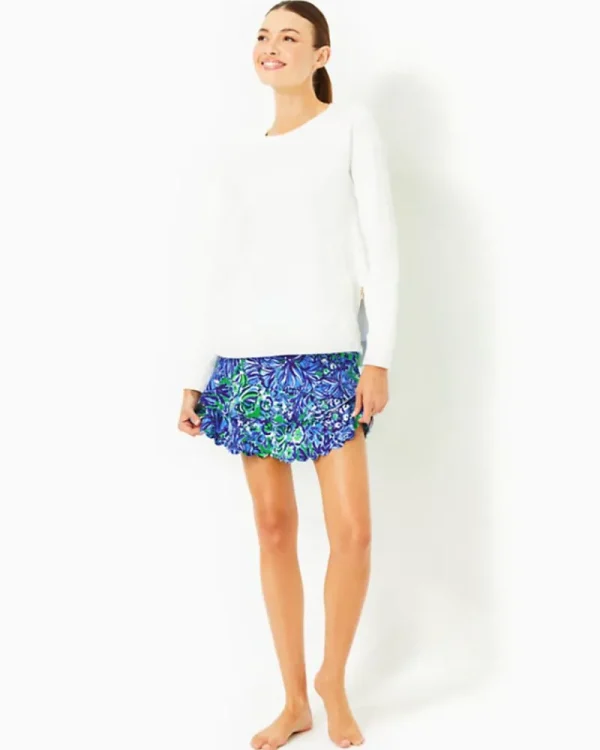Activewear^Lilly Pulitzer Upf 50+ Luxletic Pernilla Skort Abaco Blue In Turtle Awe