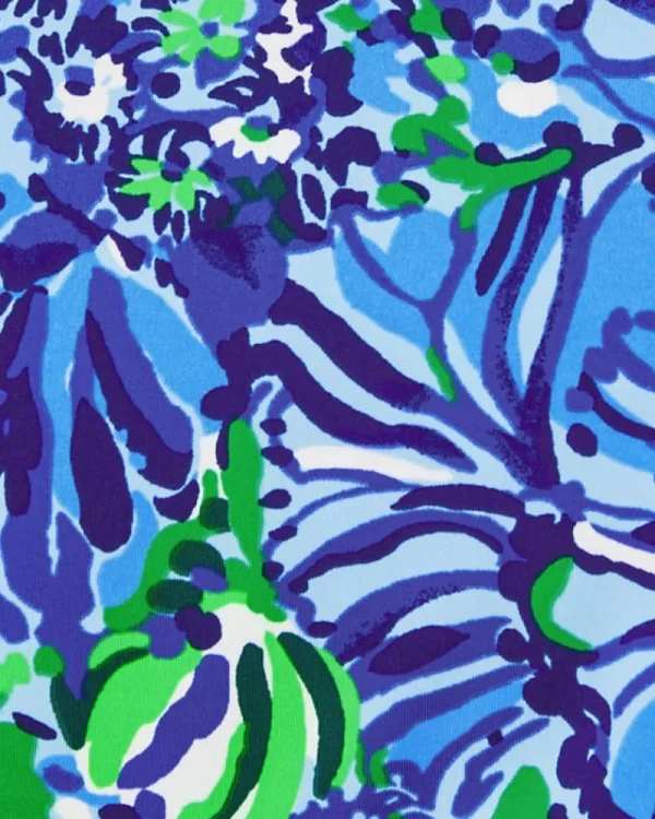 Activewear^Lilly Pulitzer Upf 50+ Luxletic Pernilla Skort Abaco Blue In Turtle Awe