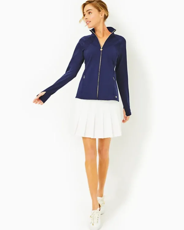 Activewear^Lilly Pulitzer Upf 50+ Luxletic Tennison Jacket True Navy