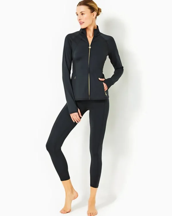 Activewear^Lilly Pulitzer Upf 50+ Luxletic Tennison Jacket Onyx