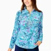 Outerwear^Lilly Pulitzer Upf 50+ Skipper Popover Blue Peri Lilly Loves North Carolina