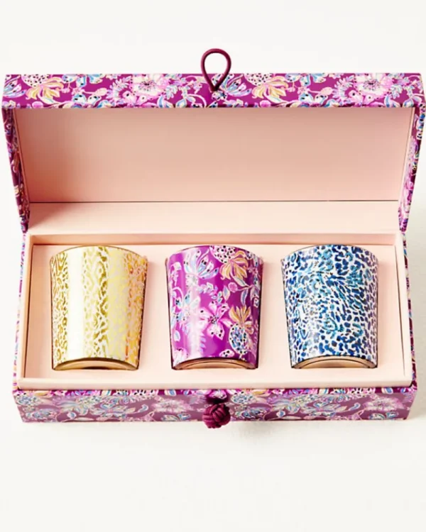 Home Decor^Lilly Pulitzer Votive Candle Set Multi