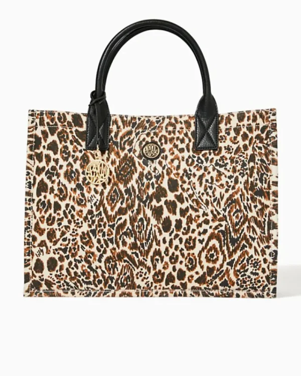 Bags^Lilly Pulitzer Winstead Tote Macadamia Big Pattern Play