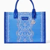 Bags^Lilly Pulitzer Winstead Tote Abaco Blue Have It Both Rays Engineered Tote