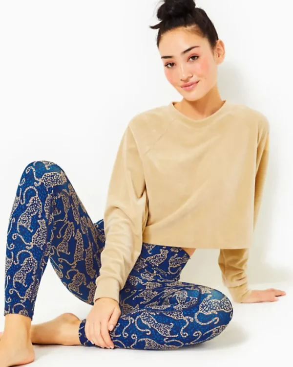 Loungewear^Lilly Pulitzer Zelek Crew Neck Pullover Sand Bar